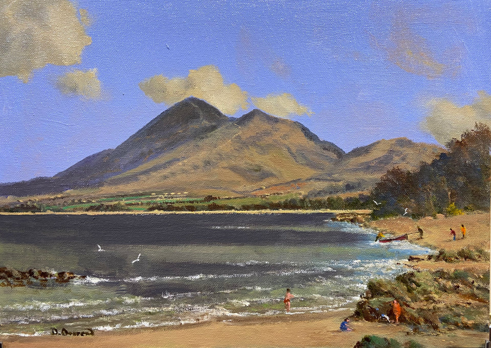 Croagh Patrick From Old Head, Co.Mayo.
