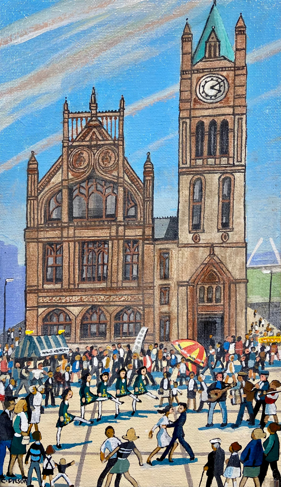 Easter Monday, Guild Hall Square, Derry/Londonderry