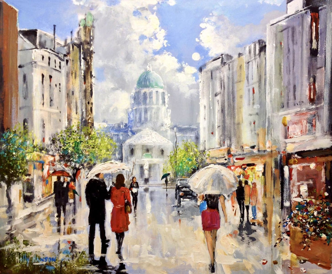 Afternoon Showers, Belfast by Holly Hanson Irish Art Plus