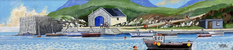 Ballintoy Harbour Co.antrim Original Artwork
