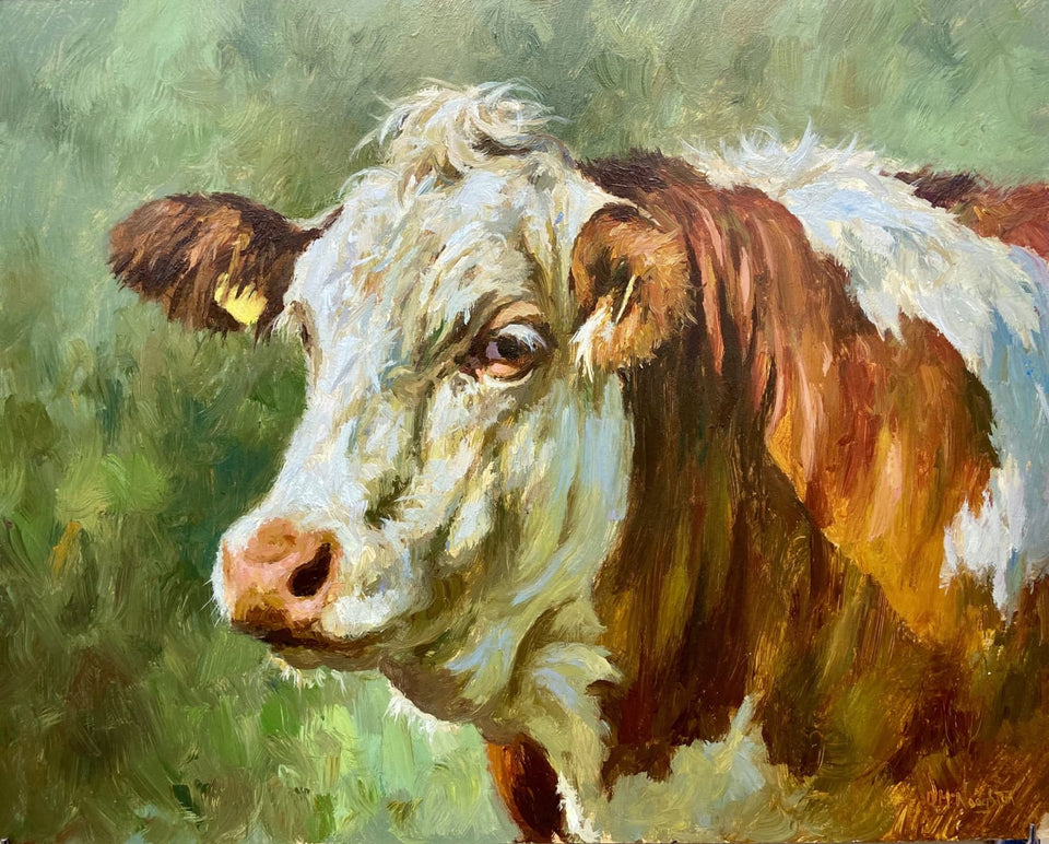 Cows Head Original Artwork