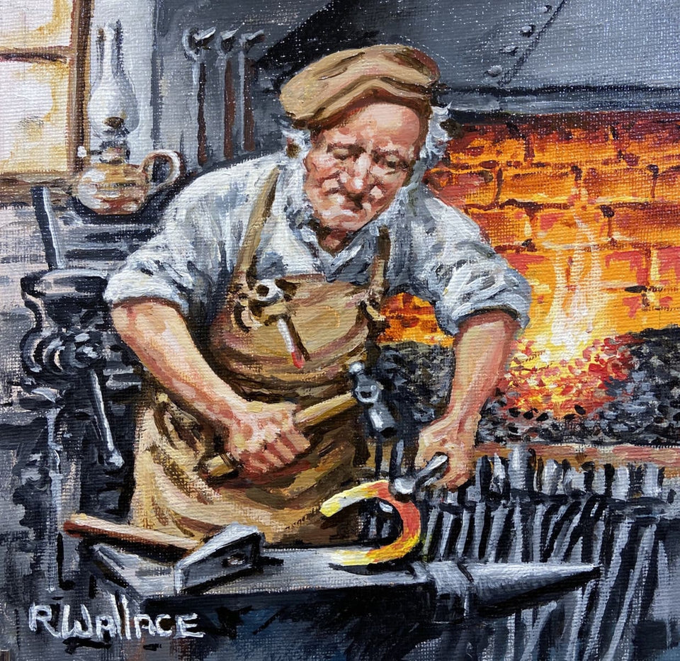 The Blacksmith Original Artwork