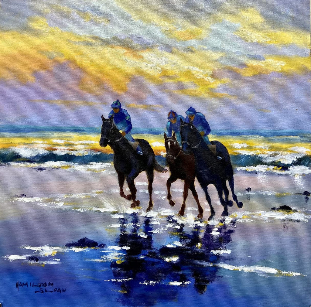 The Laytown Races by Hamilton Sloan – Irish Art Plus