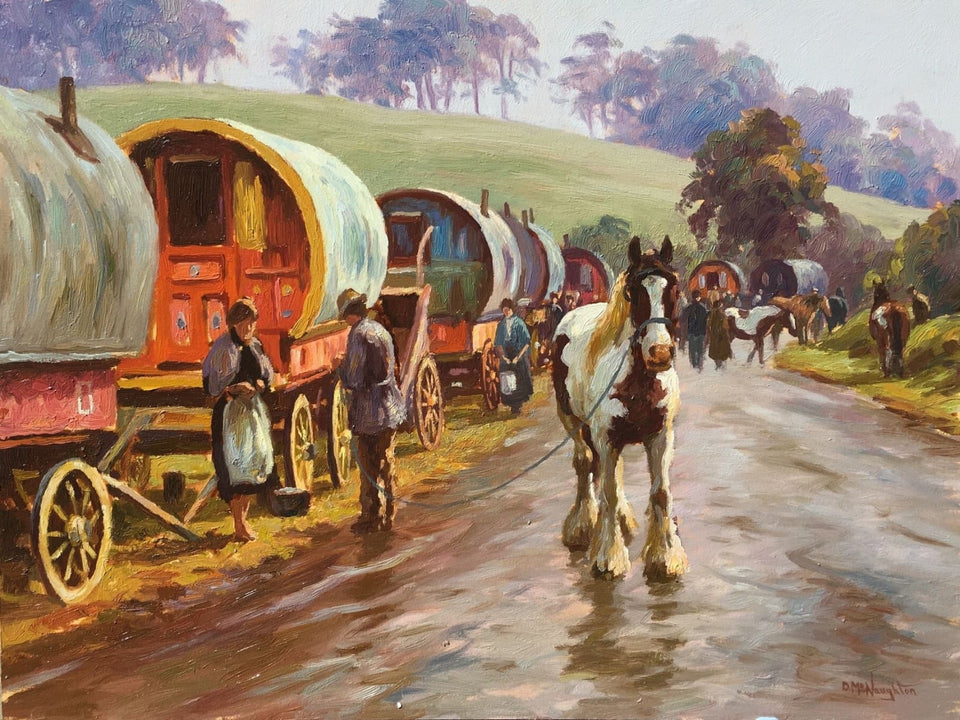 The Travelling People by Donal McNaughton - Original Artwork