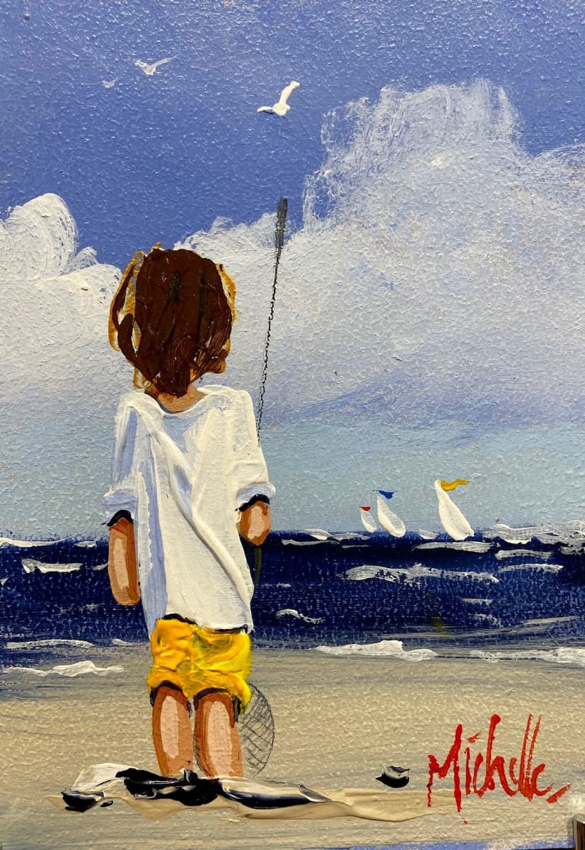 Young Fisherman Original Artwork